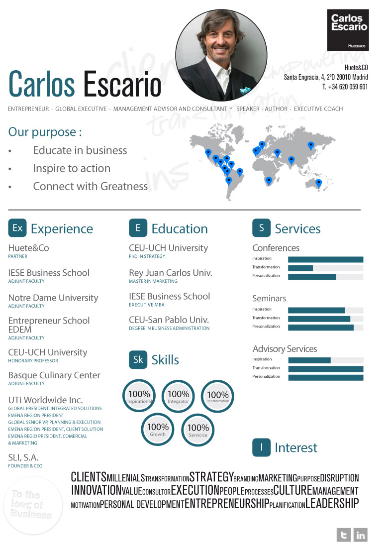 Carlos Escario CV - English version